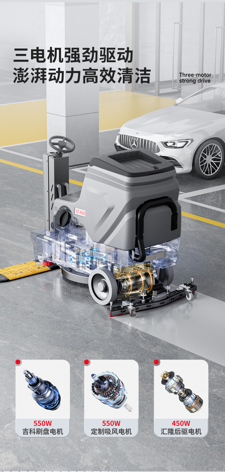 May-cha-san-ngoi-lai-yangzi-yz-x68 6