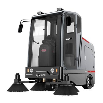 Xe quét rác ngồi lái Cabin Yangzi S10
