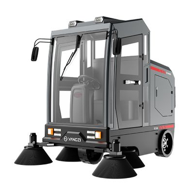Xe quét rác ngồi lái Cabin Yangzi S12